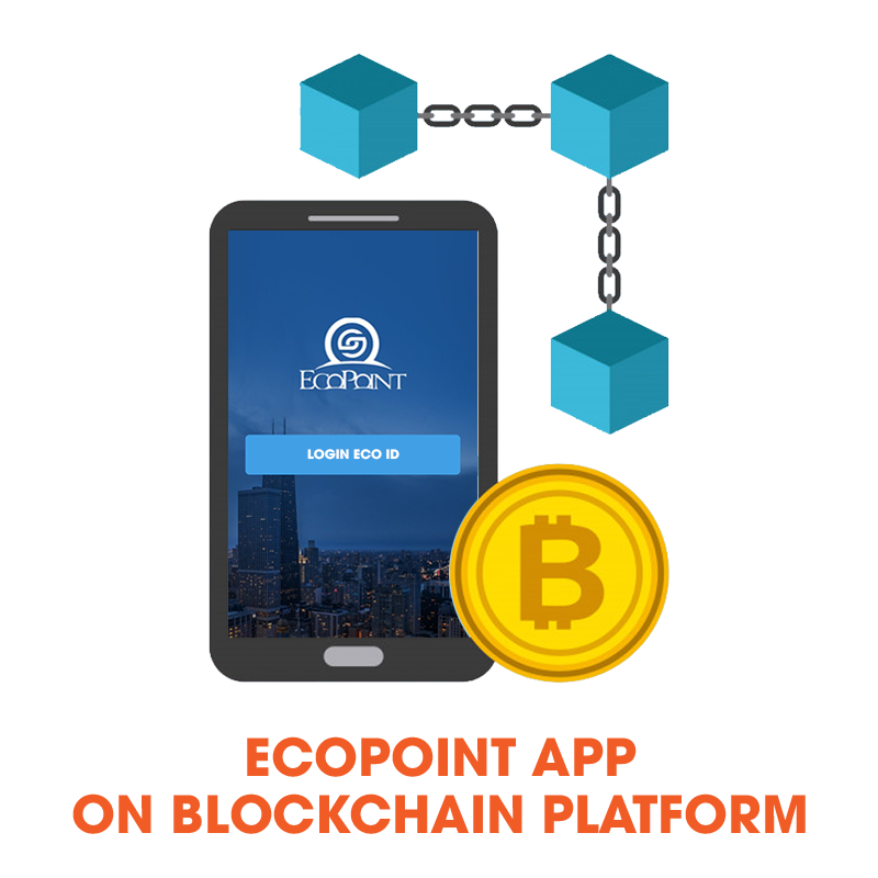 EcoPoint App on Blockchain platform