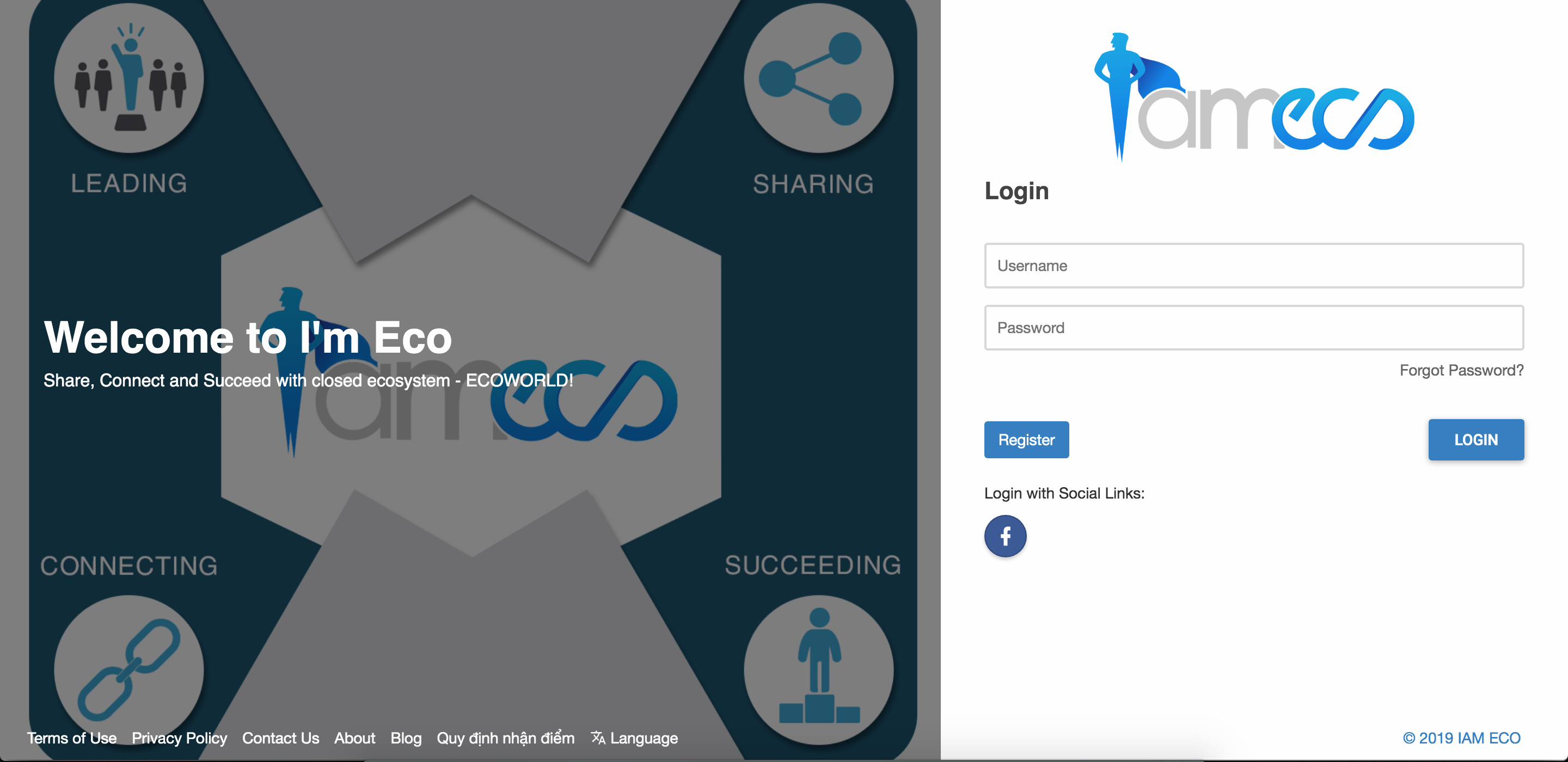 Iameco Social network